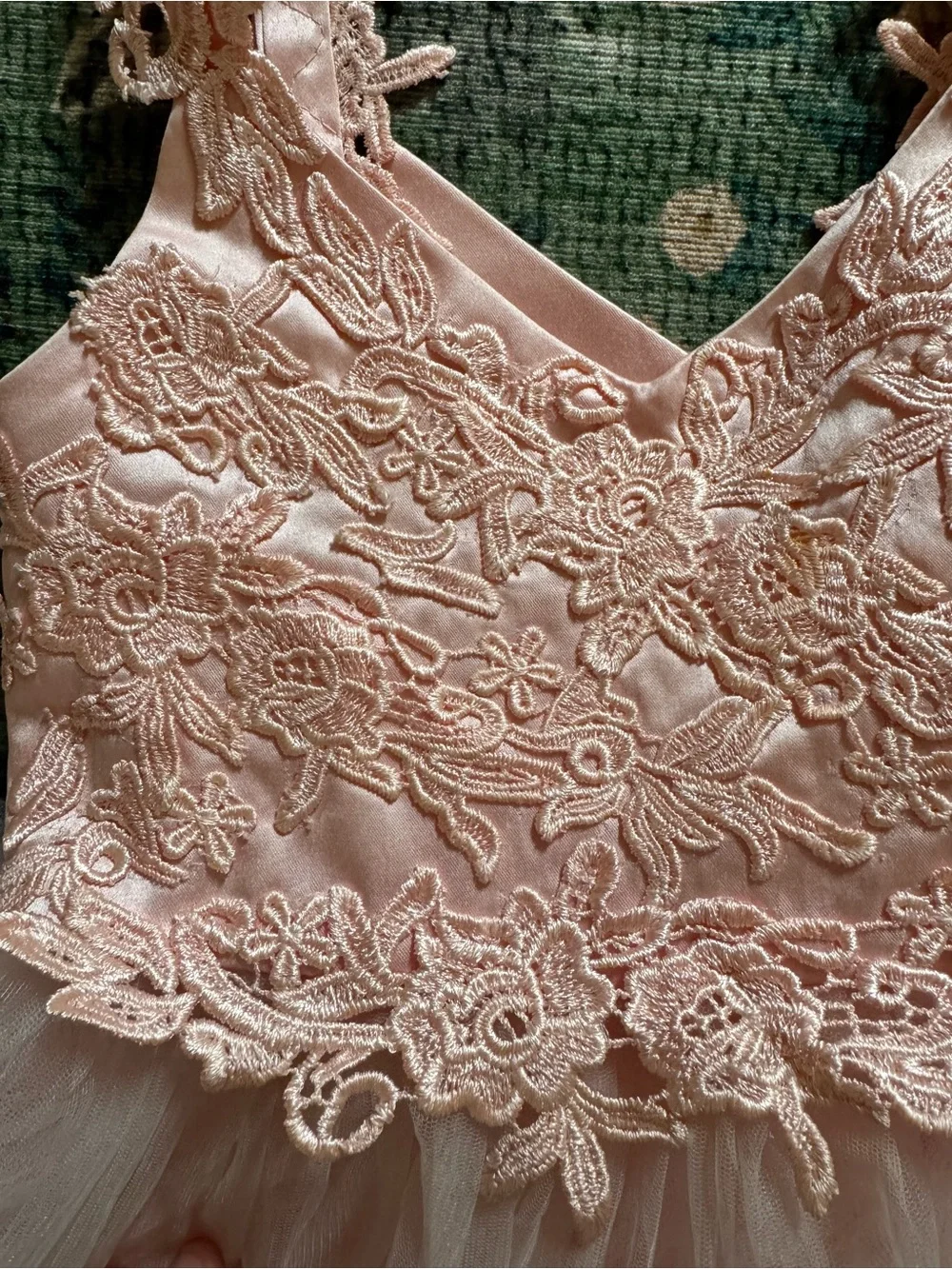 4/5 Pink Lace & Tulle Party Dress for Girls